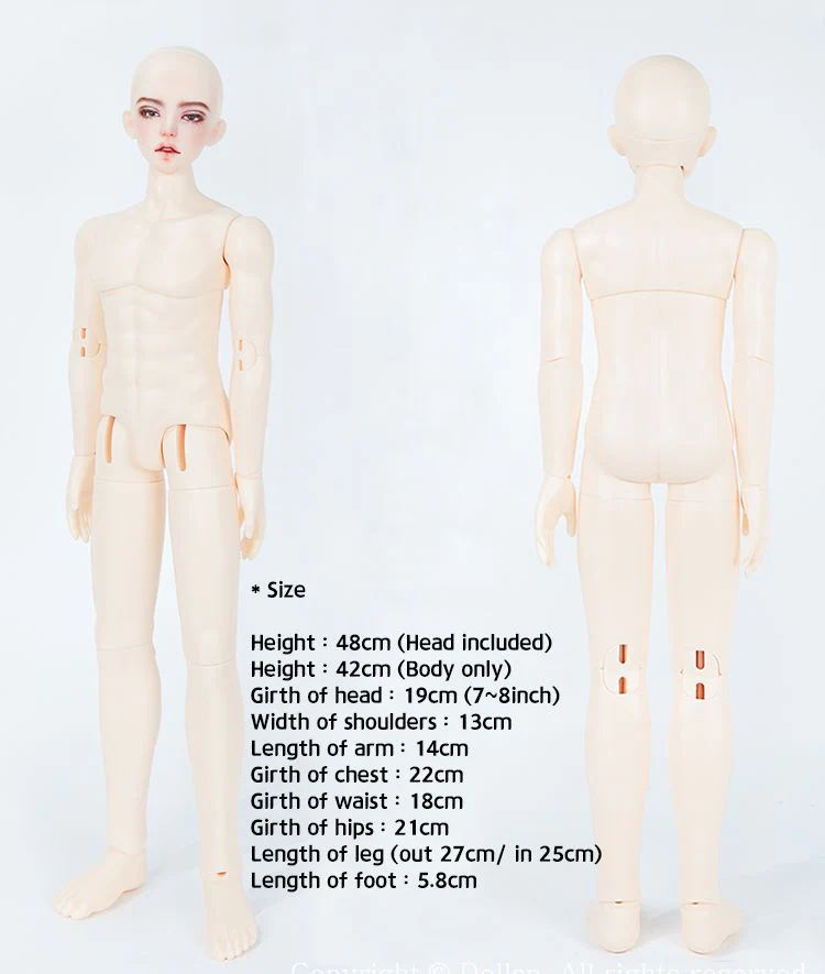Andy DollOrange ver. |  Preorder | DOLL - Image 18