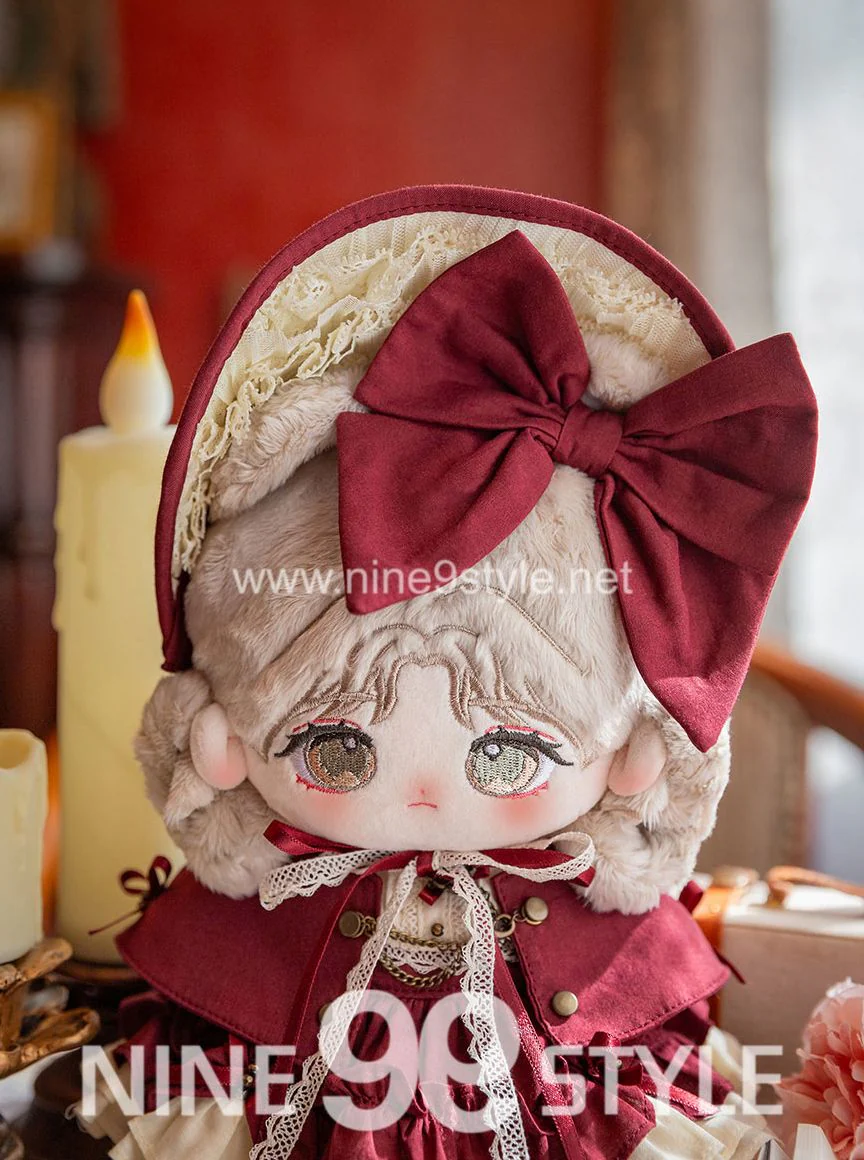 Antique cape dress(Wine) [Limited time] [PLUSHIE20] | Preorder | OUTFIT - Image 2