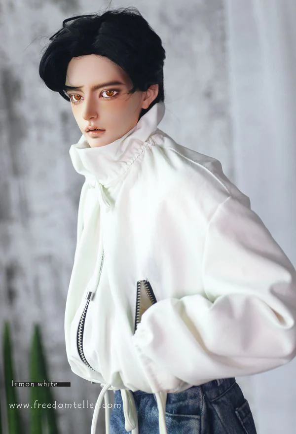 Bomber (Ruffle) Lemon White: 75cm [Limited quantity] | PREORDER | OUTFIT