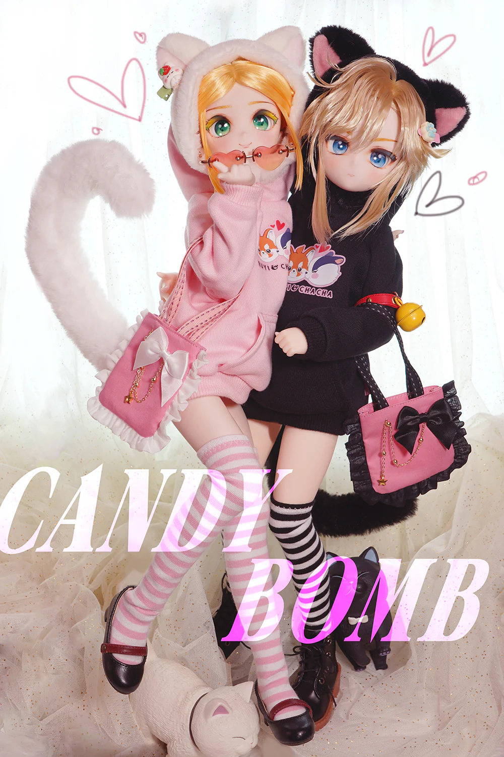 CANDY❤BOMB01 Neko black set | [OUTFIT] - Image 3