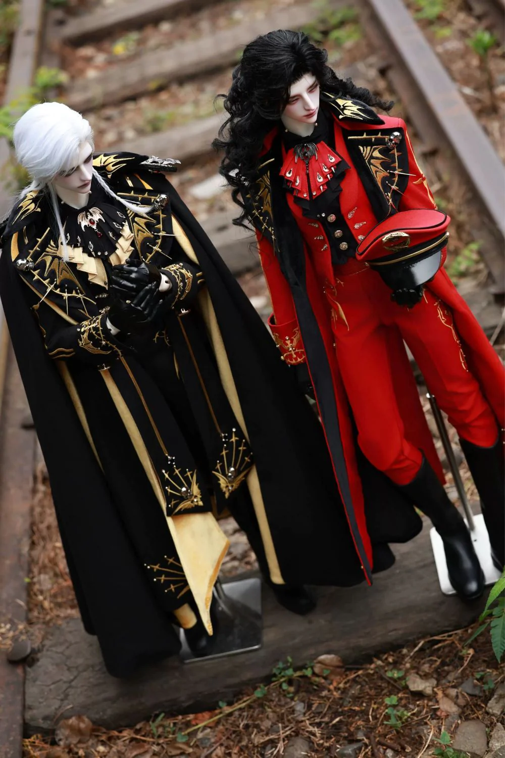 Dark Uniform -Owl Cloak Black Gold: ID75 [Limited Time Offer] | PREORDER | OUTFIT - Image 10