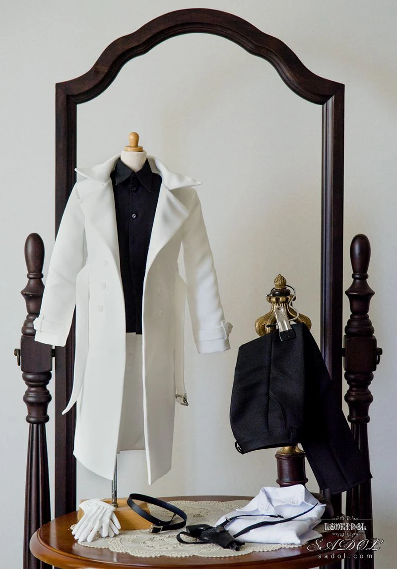 [Demolish] White Fullset(Shirt Black): 60-62cm | Preorder | OUTFIT - Image 13