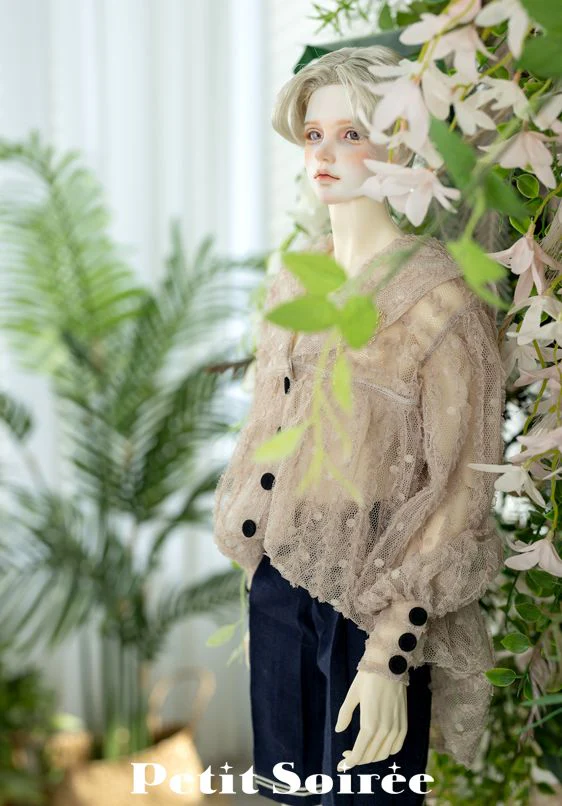 Duvet (Blouse for 70~75cm Boy): Deep Beige [Limited Quantity] | Preorder | OUTFIT - Image 12