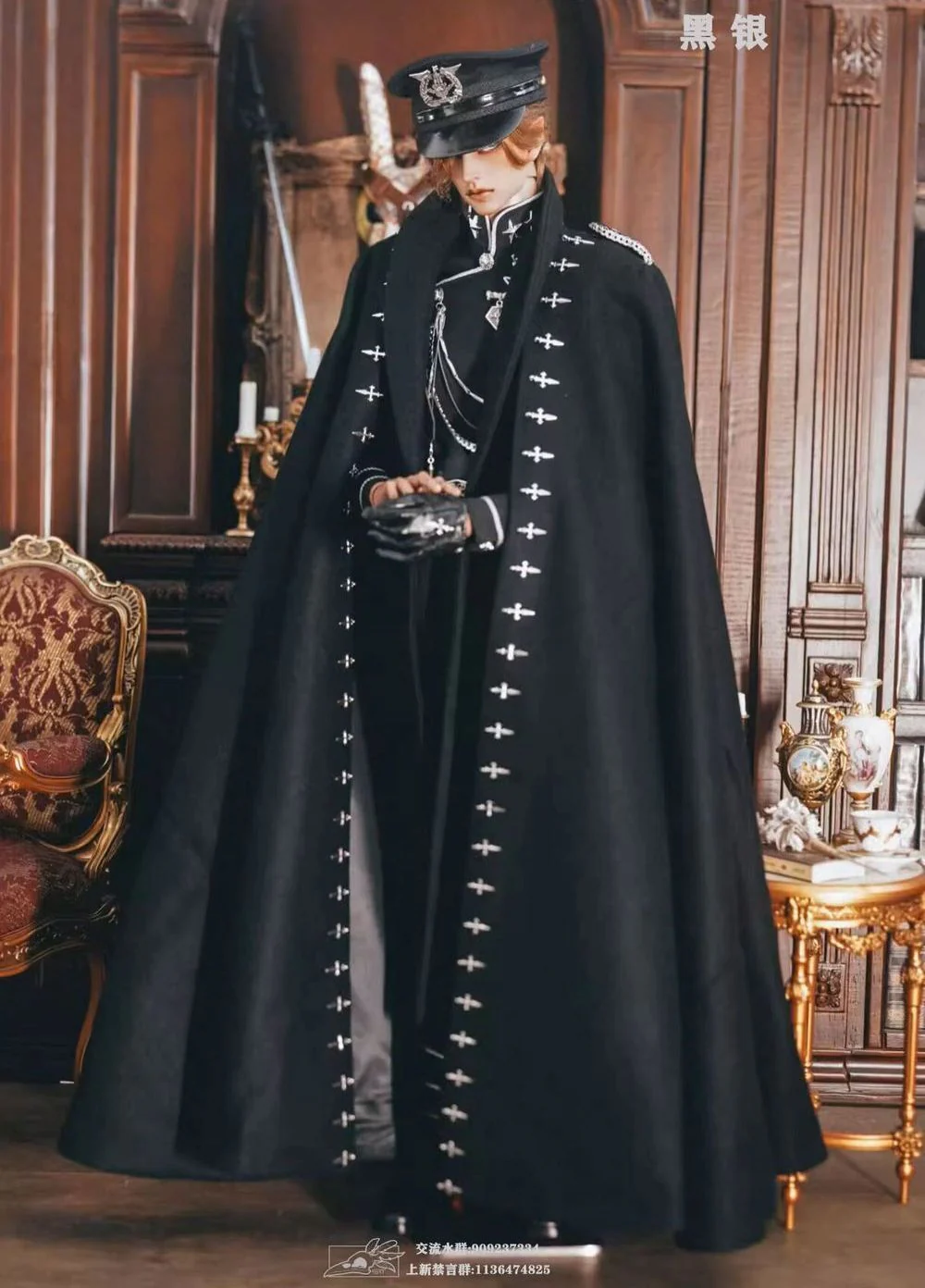 [Falcon] Cloak Silver Black: LOONG73 [Limited Time Offer] | PREORDER | OUTFIT - Image 5