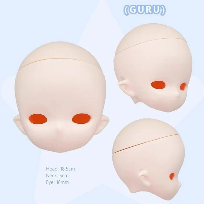 Guru Head（Chocolate Skin） [Limited quantity] | PREORDER | PARTS - Image 4