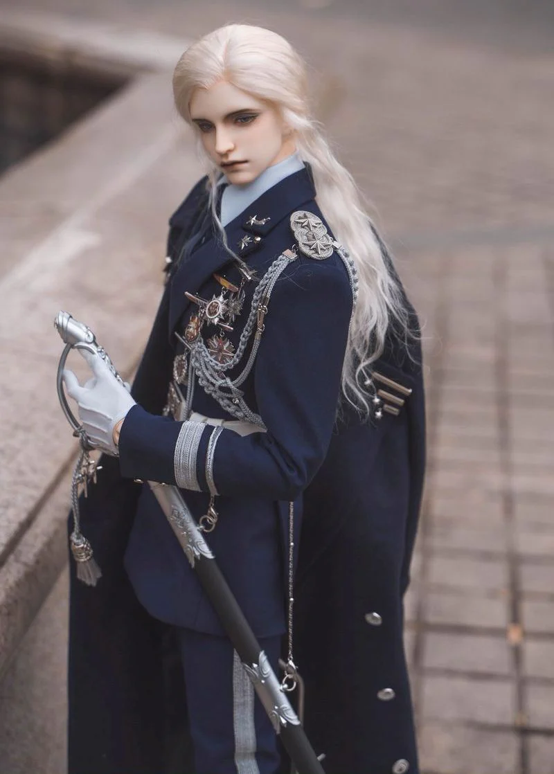 Honor Military Dress Blue & Silver Fullset: ID75 [Limited Time Offer] | PREORDER | OUTFIT - Image 4