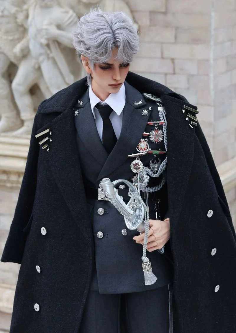 Honor Military Dress Gray & Silver Fullset: ID75 [Limited Time Offer] | PREORDER | OUTFIT - Image 5