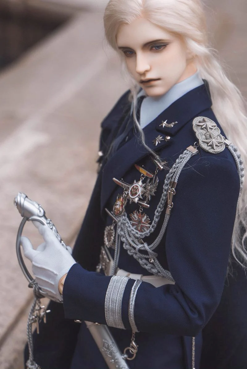 Honour Military Dress Blue & Silver Fullset [Limited Time Offer] | PREORDER | OUTFIT - Image 5