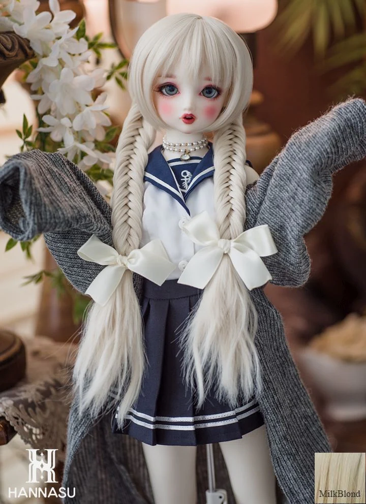 HW-1107 (7~8inch) Milk Blond| Preorder | WIG - Image 2