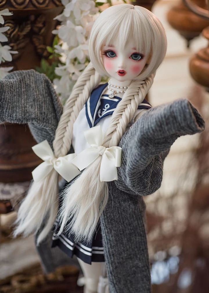 HW-1107 (7~8inch) Milk Blond| Preorder | WIG - Image 5