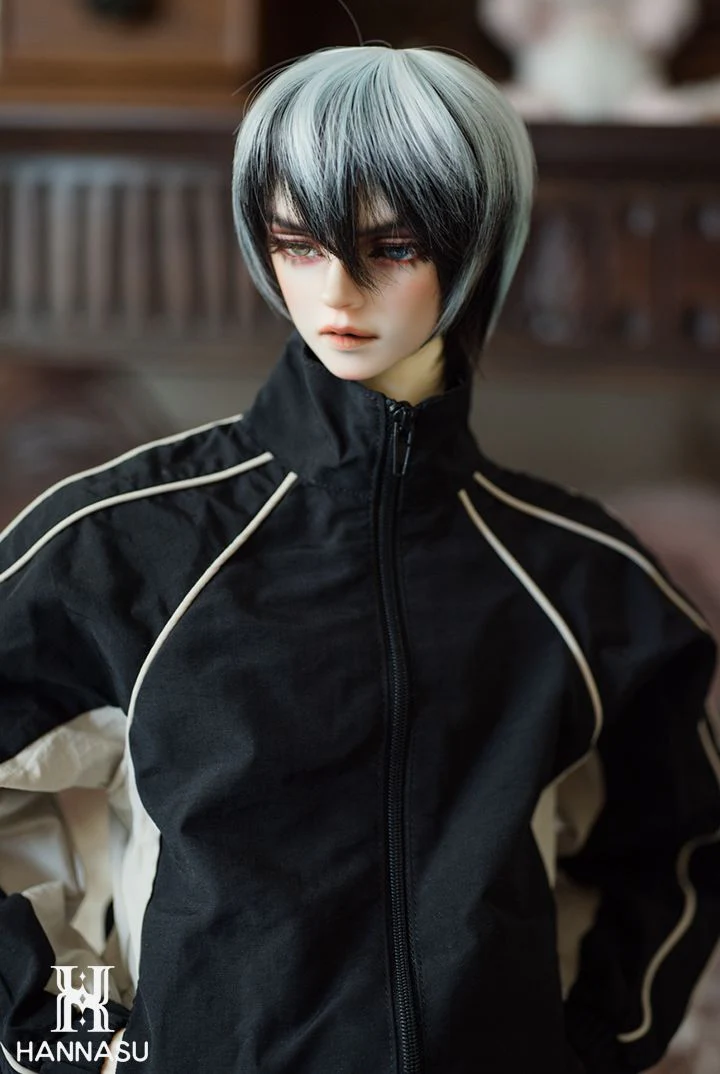 HW-1116 (8~9inch) - DarkSnow | Item in Stock | WIG - Image 2