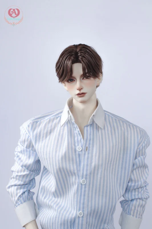 Light blue striped shirt［75］-Square Neck | Preorder | OUTFIT - Image 5