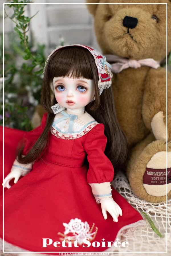 Margaret Dress (USD)-Red | Preorder | OUTFIT - Image 6
