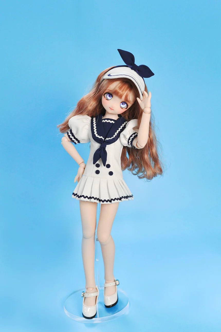 Marine Wave - MSD, MDD GIRL: White/7~8inch [Limited Quantity] | Preorder | OUTFIT - Image 6
