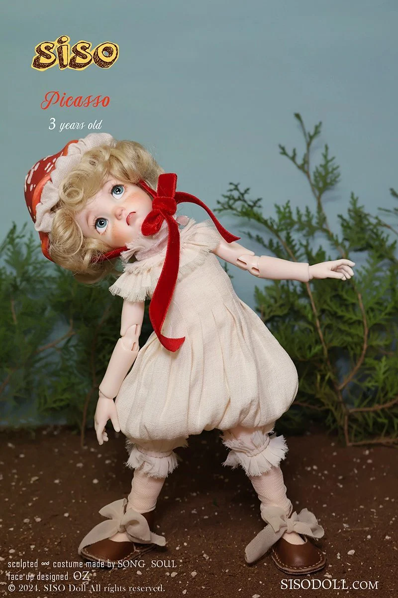 Mushroom Dress(Dali -3 years old) | PREORDER | OUTFIT - Image 7