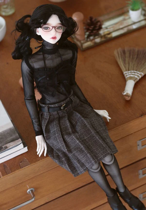 Ribbony (Halter Top)_Monotone Black: 58cm & 64cm | PREORDER | OUTFIT - Image 2