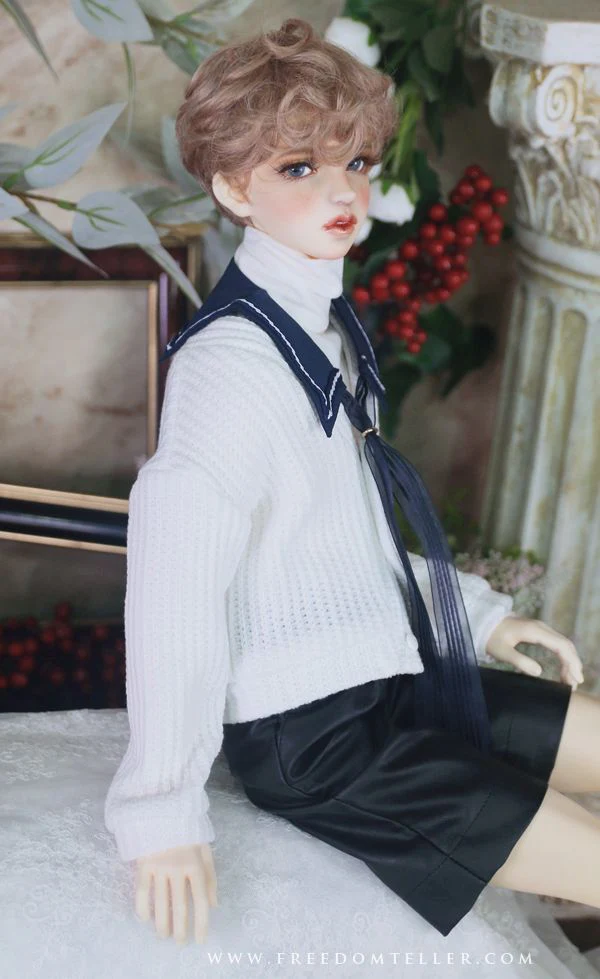 Overfit Cardigan (cropped) -White/ 70cm | Preorder | OUTFIT - Image 3