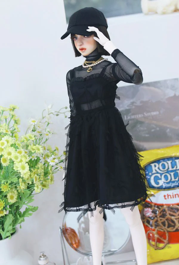 Ribbony (Mini Dress) Black: 58cm&64cm | Preorder | OUTFIT - Image 2