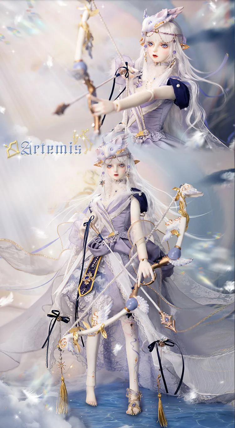 Sagittarius Outfit + Mask + Bow + Wig | Preorder | BJD OUTFIT - Image 15