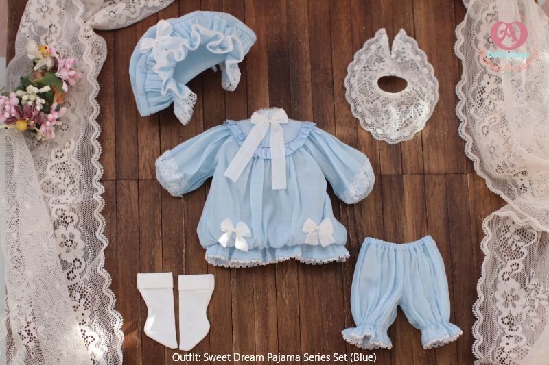 Sweet Dream Pajama Series-Crispy Cat Su Fullset | PREORDER | DOLL - Image 17